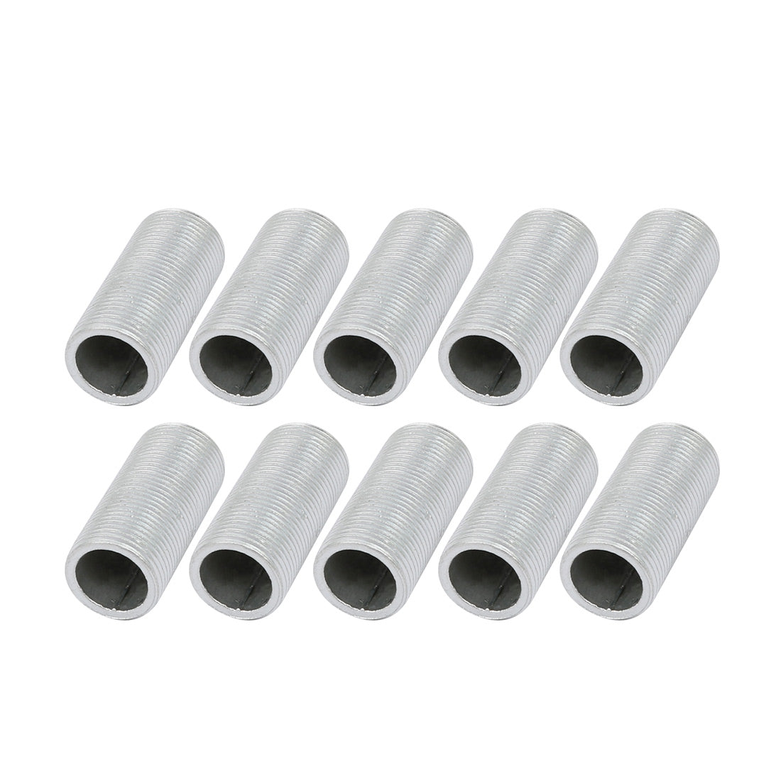 thumbnail image 2 of Aexit 20Pcs 10 Lighting Fixtures And Controls Full Threaded Lap Nipple Straight Pass-Through 2 of 13