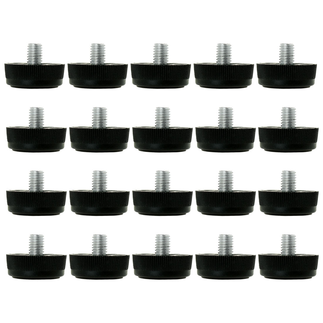 Uxcell Adjustable Furniture Leveling Feet - M8 X 28mm Thread, 30mm Base, Pack Of 12 For Tables, Chairs & Shelves - View #12