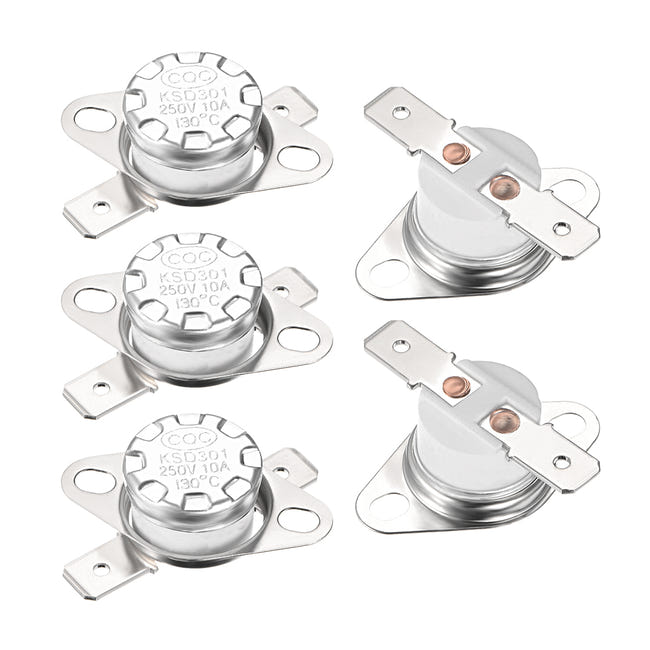 Thermostat KSD301AC Sourcing Map Thermostat Température Interrupteur KSD301AC 250V 10A 35°C NC 2Pcs Lot 2 Pièces Sourcing Map - 1