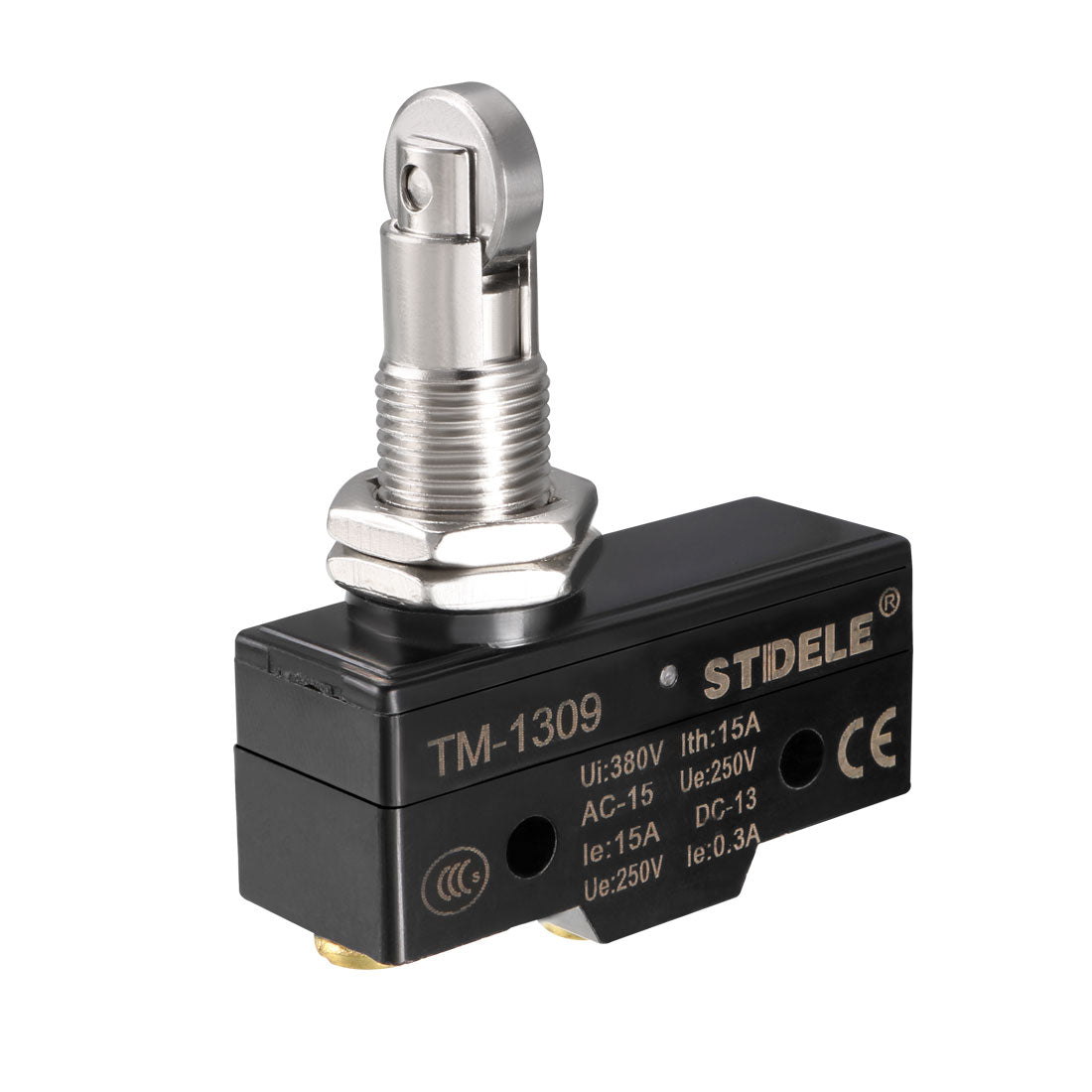 Microinterruttore SPDT TM-1306 – 1NO+1NC, 15A 380V, Terminali A Vite, IP62, Per Macchine E Circuiti