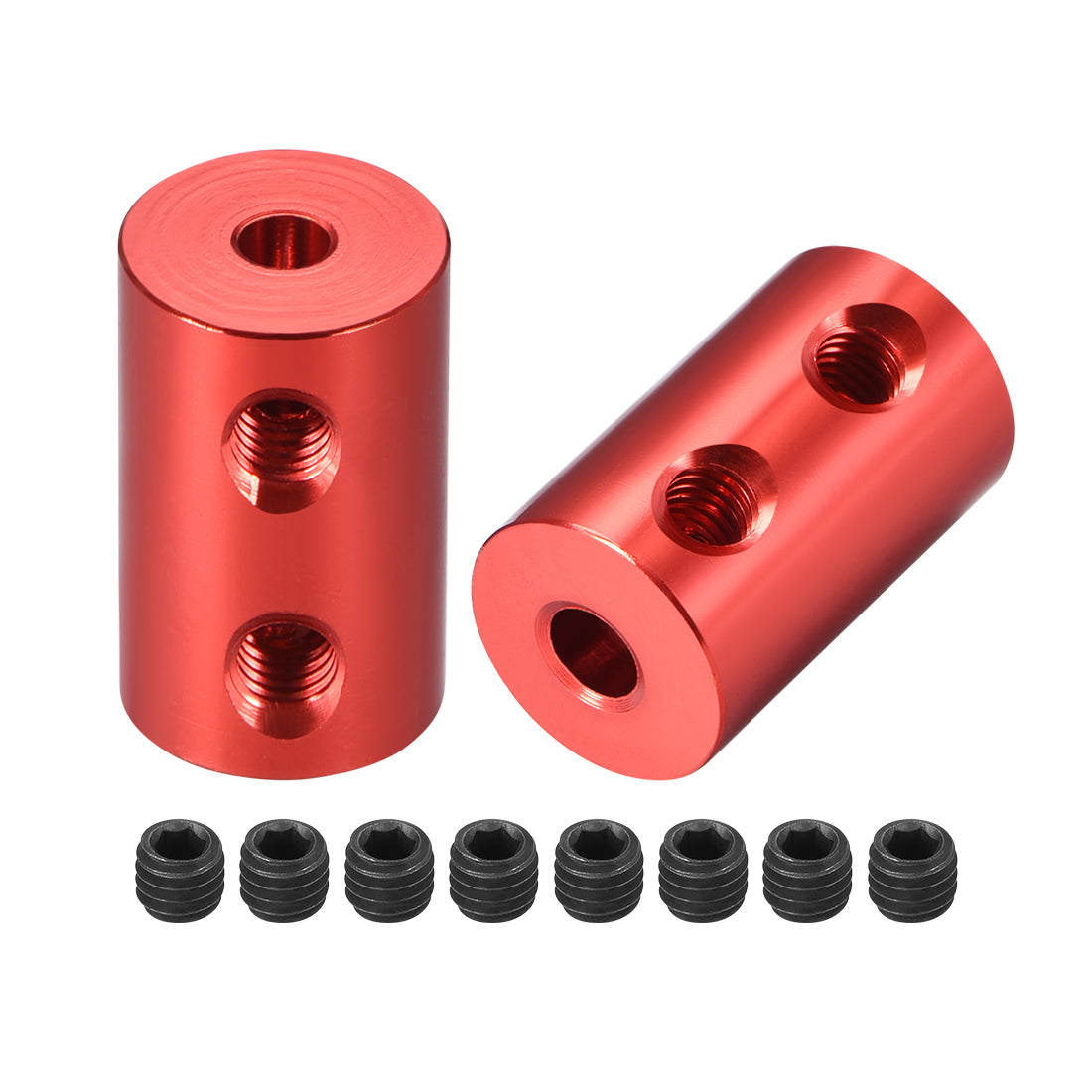 Set Screw Collars 10mm Bore Clamp Guide Uxcell 8pcs Set Screw Collars 30mm Bore, Aluminum Shaft Collars, 45mm OD And 11.5 Set Screw Shaft Collars