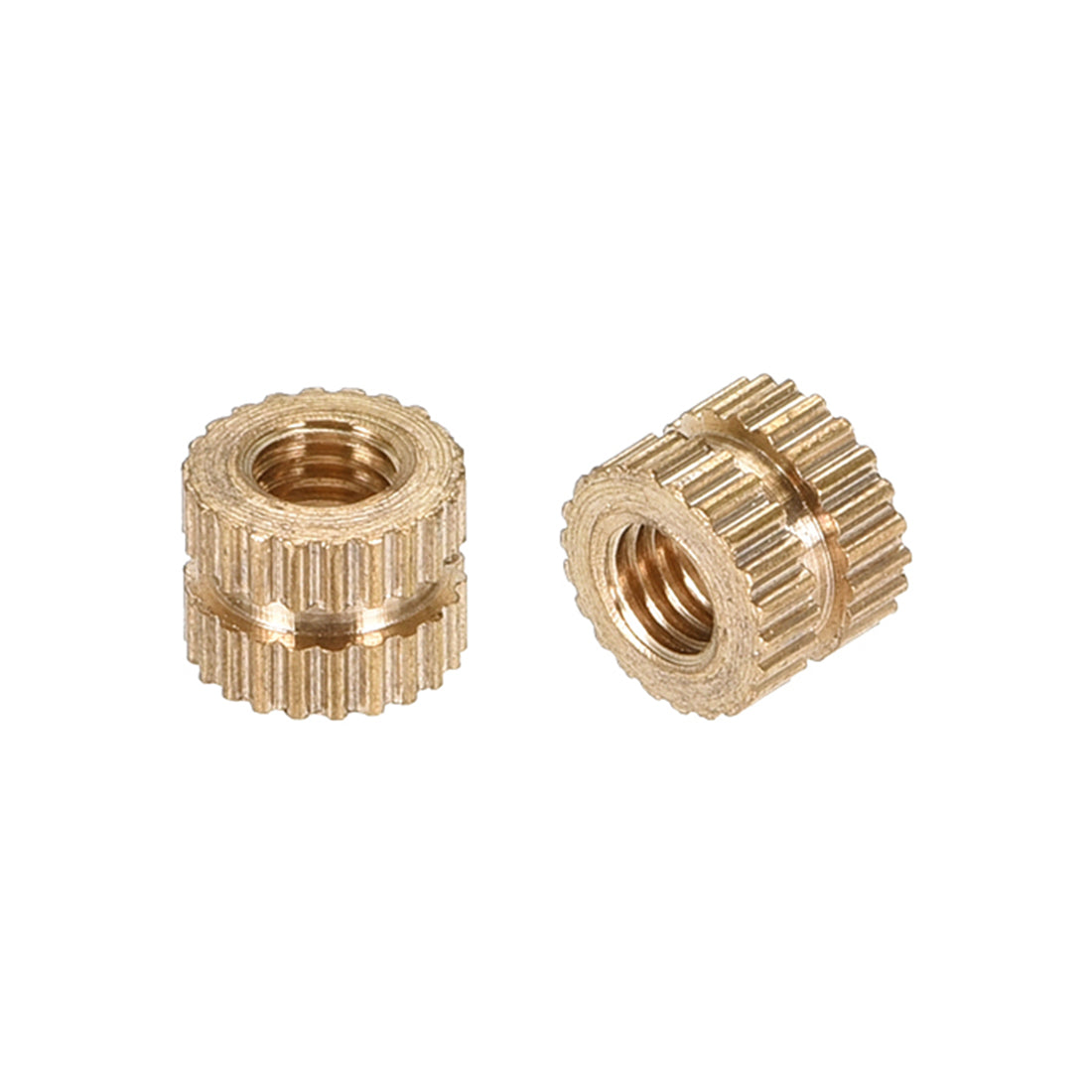 Joyangy 120pcs M3 Brass Knurled Insert Nuts - 4x5mm Threaded Inserts For 3D Printing & Plastics