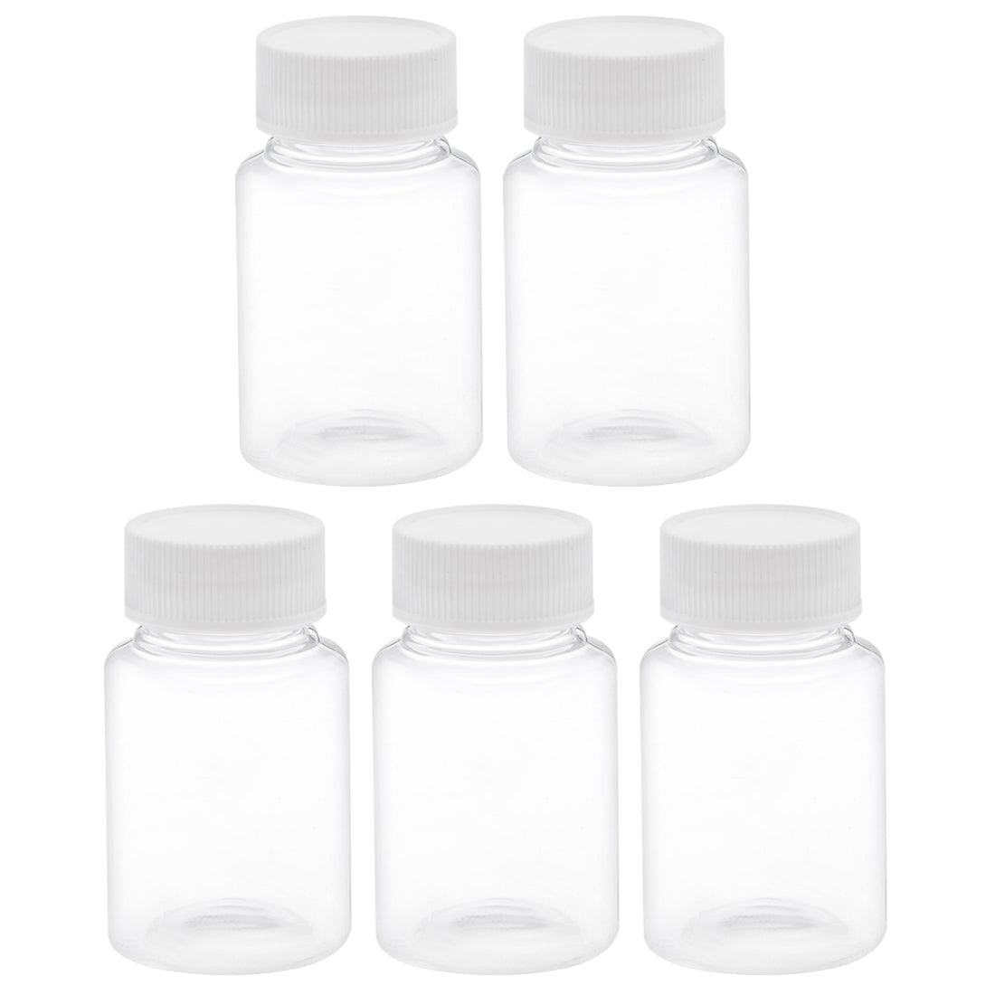 Flaconi In Plastica Per Reagenti Chimici – 200g, Bocca Larga, Ermetici, 2 Pezzi - 6