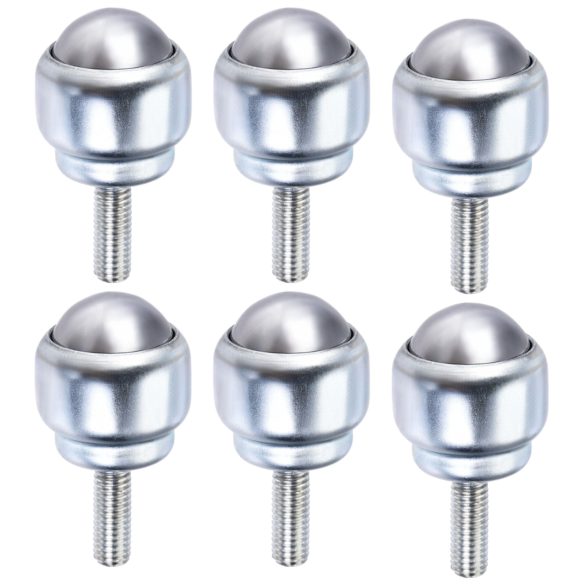 Uxcell Ball Transfer Bearing Unit 15mm 33Lbs Nylon Drop-in Type