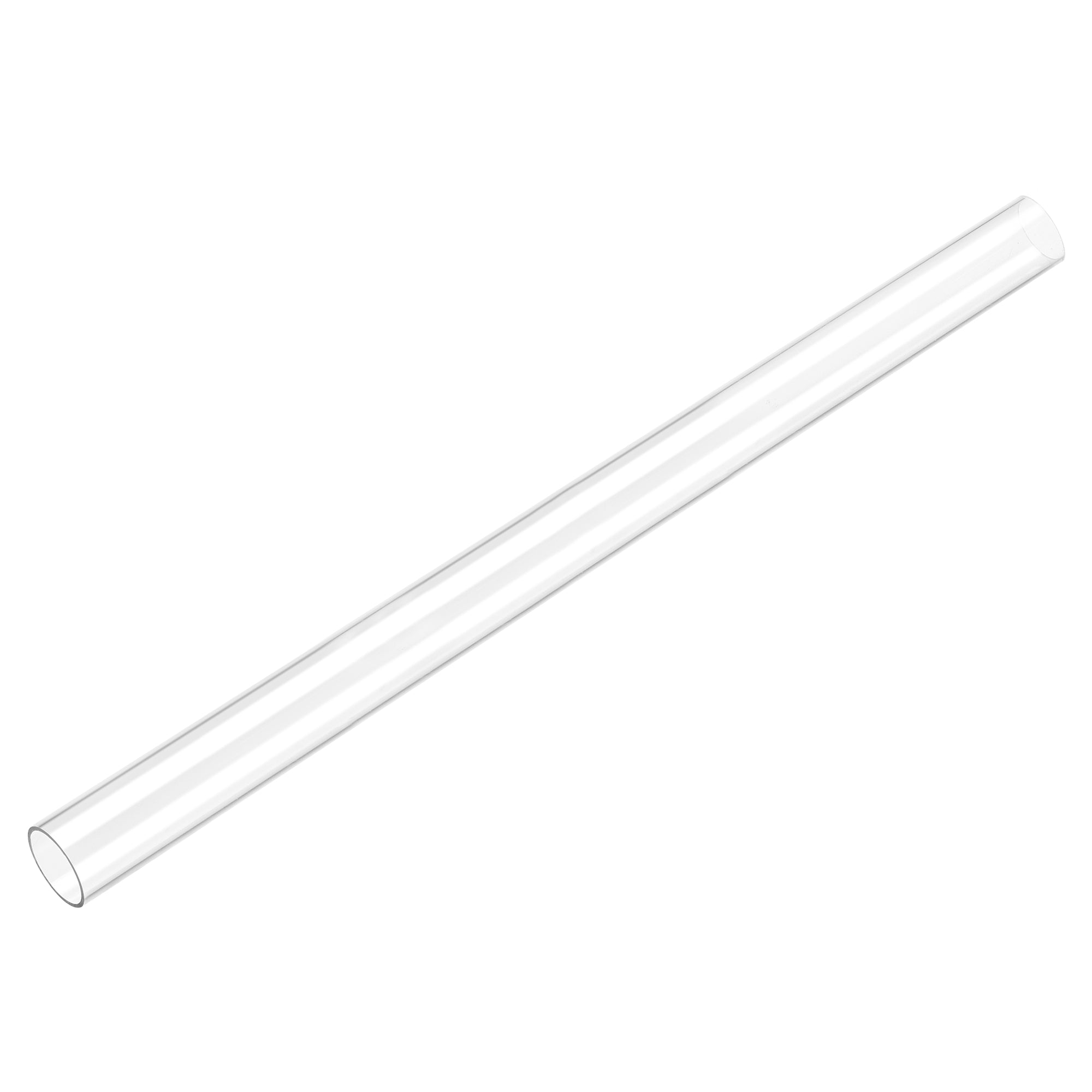 Uxcell Clear Rigid Storage Tubing With White Lids 41.6mm(1.64 - View #2
