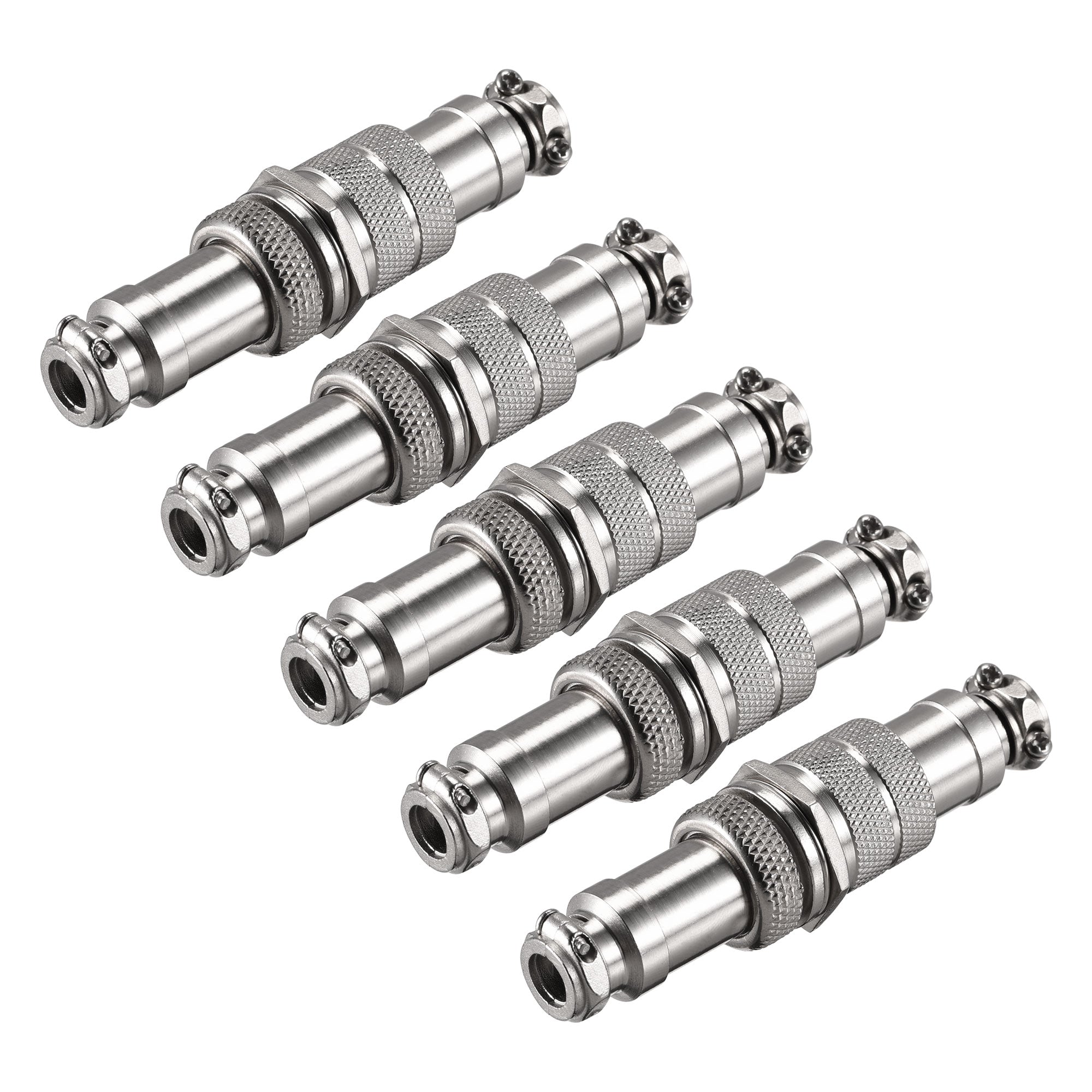 10 Pin Panel Connector MECCANIXITY 2pcs 2 Pins 16mm Male Aviation