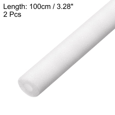 Harfington Uxcell Foam Tube for Protecting Pipes and Heat Preservation Pipe Insulation