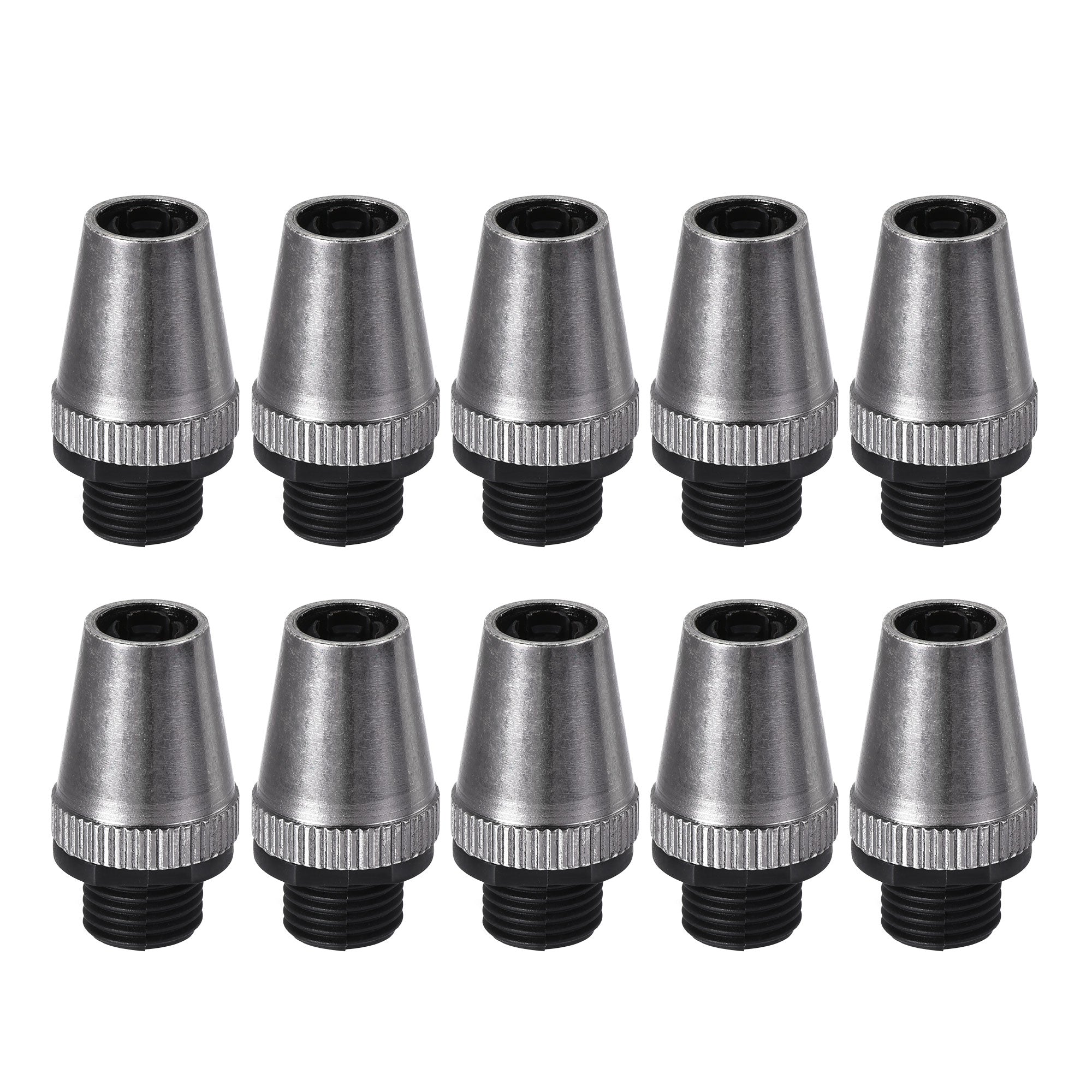 20Pcs Gold Metal Cable Glands – Strain Relief Cord Connectors For Hanging Lights, Pendant Lamps & Ceiling Fixtures