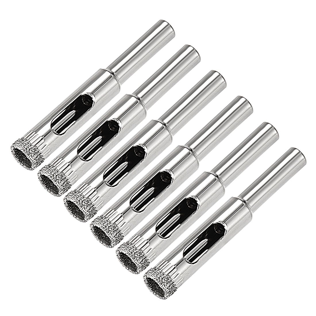 Uxcell 6 Pcs 14mm Diamond Grit Hole Saw Drill Bit for Glass Ceramics