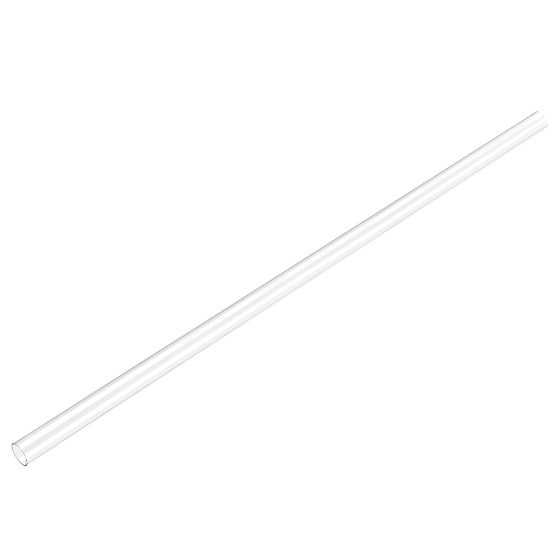 Uxcell Rigid Round Clear Tubing 22mm(0.86 Inch)IDx25mm(0.98 Inch