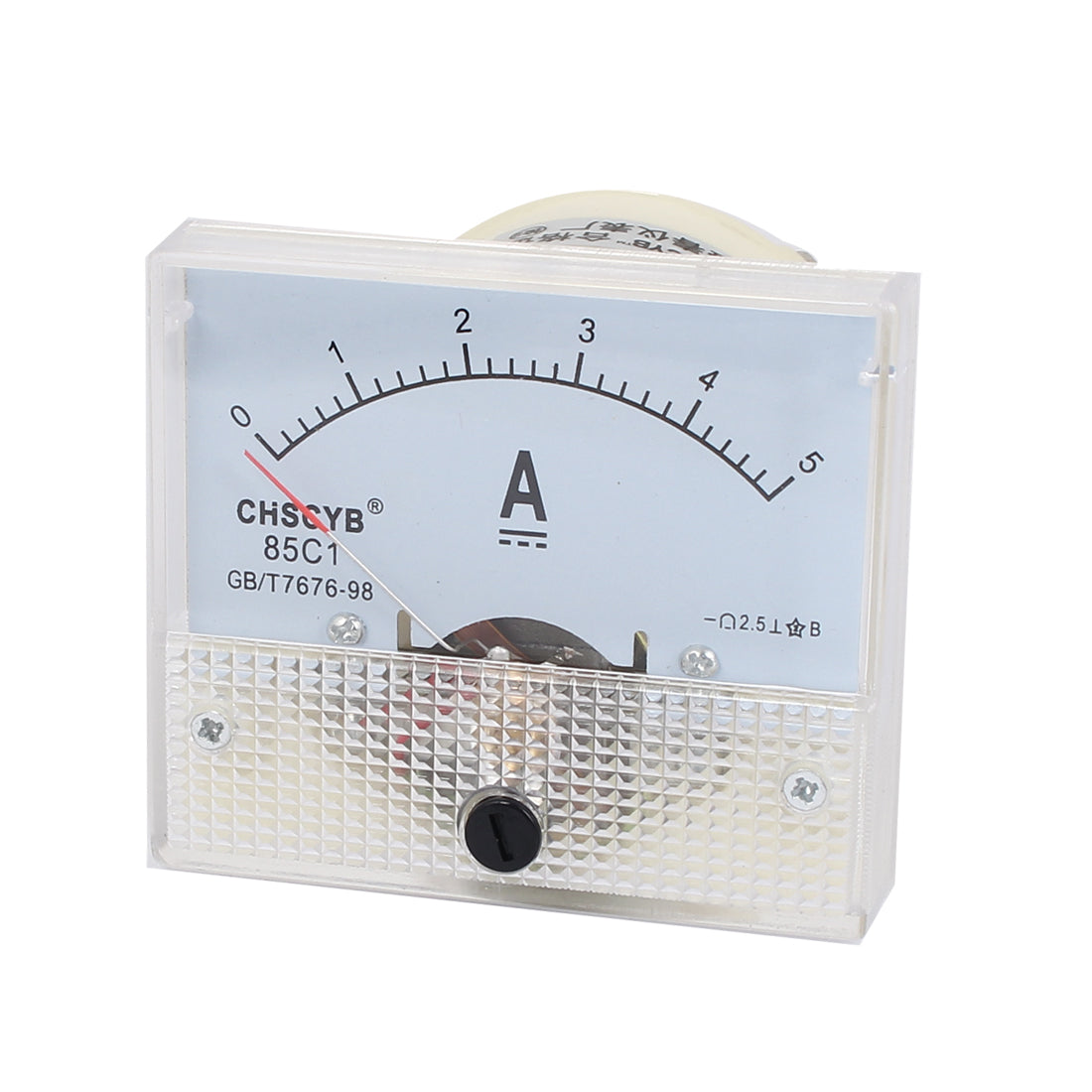 uxcell Uxcell 85C1-A Analog Current Panel Meter DC 5A Ammeter