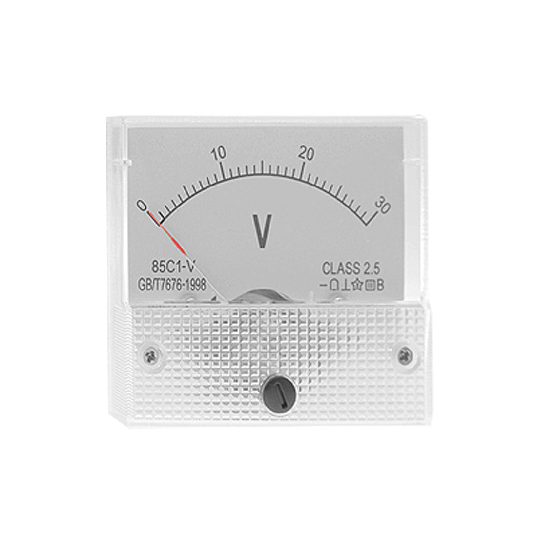 uxcell Uxcell Direct Current 0-30 Volt Voltmeter Analog Panel Meter