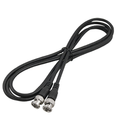 Harfington Uxcell 2m CCTV Security Camera BNC Male M/M Coaxial Patch Cable Black 6.5FT