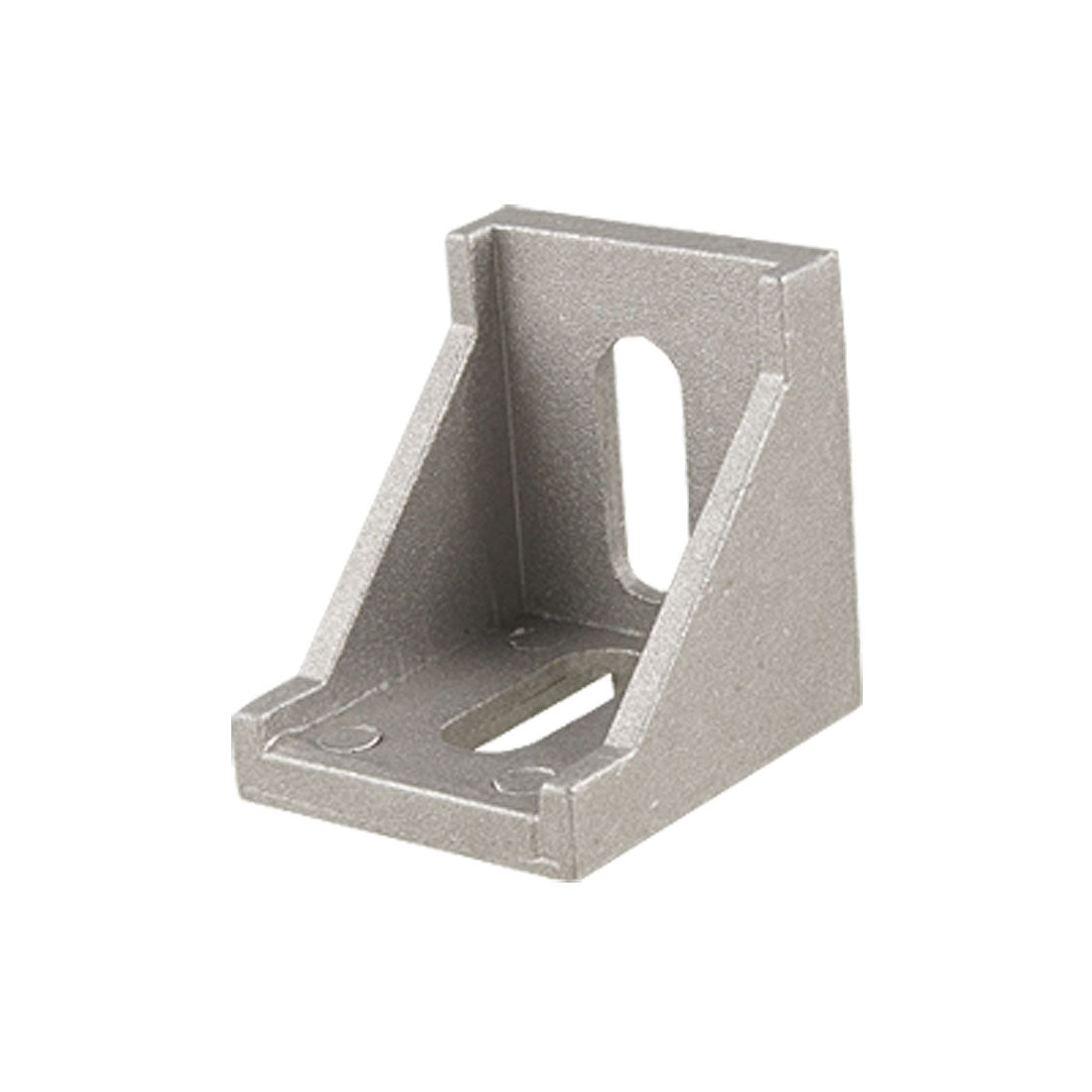 uxcell Uxcell Furniture Door Fastener 90 Degree Alloy Angle Bracket Silver Tone