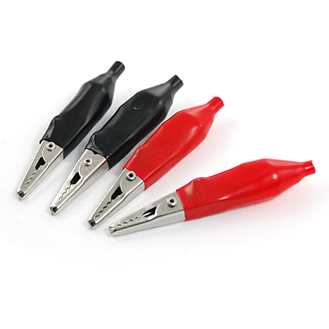 uxcell Uxcell 4 Pcs 45MM Alligator Clip Clamp Test Testing Probe