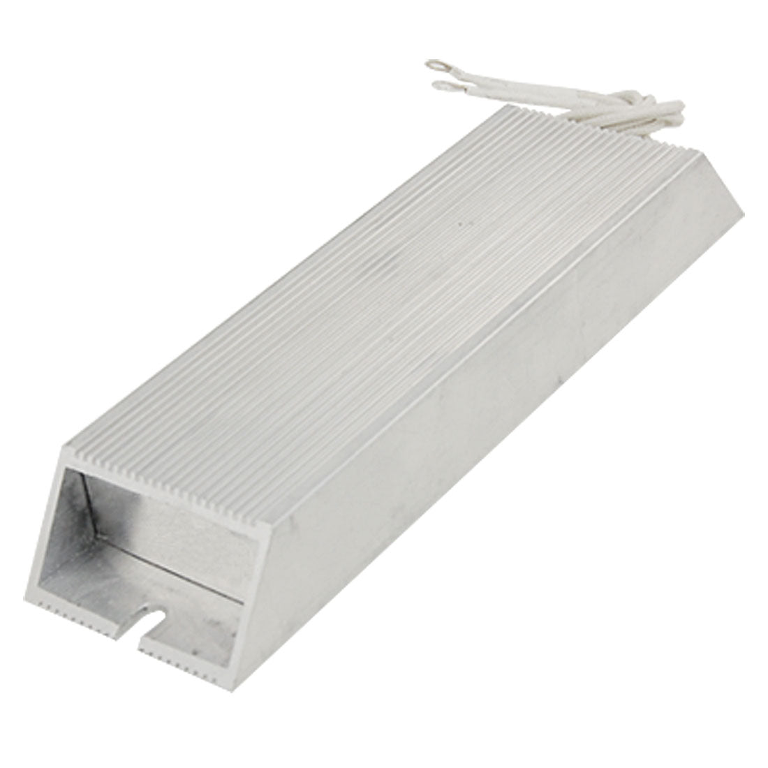 uxcell Uxcell 300W 100ohm 5% Aluminum Housed Resistor Silver Tone