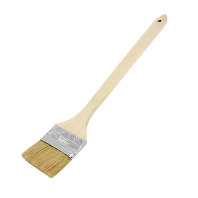 Harfington Uxcell House 3" Width Metal Ferrule Wood Handle 1.7" Length Synthetic Bristle Paint Brush