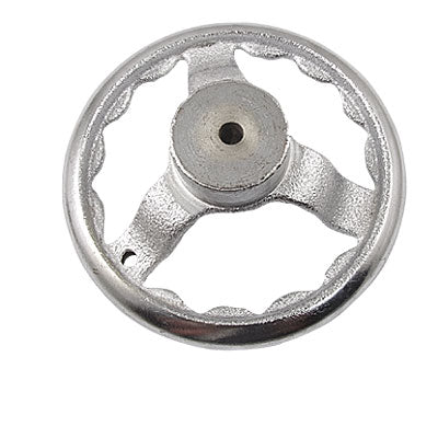 uxcell Uxcell 5 3/5" Diameter Metal Milling Machine Lathe Hand Wheel