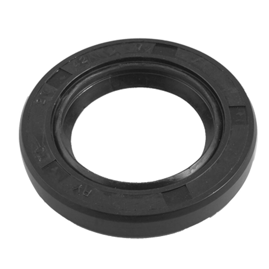 uxcell Uxcell Spring Loaded Metric Rotary Shaft TC Oil Seal Double Lip 27x42x7mm