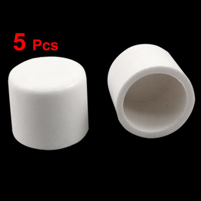 Harfington 5 x PVC End Caps White 20mm Slip for Water Pipes Piping