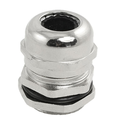 Harfington Uxcell Stainless Steel 8.0-12.0mm PG13.5 Waterproof Cable Gland Connector