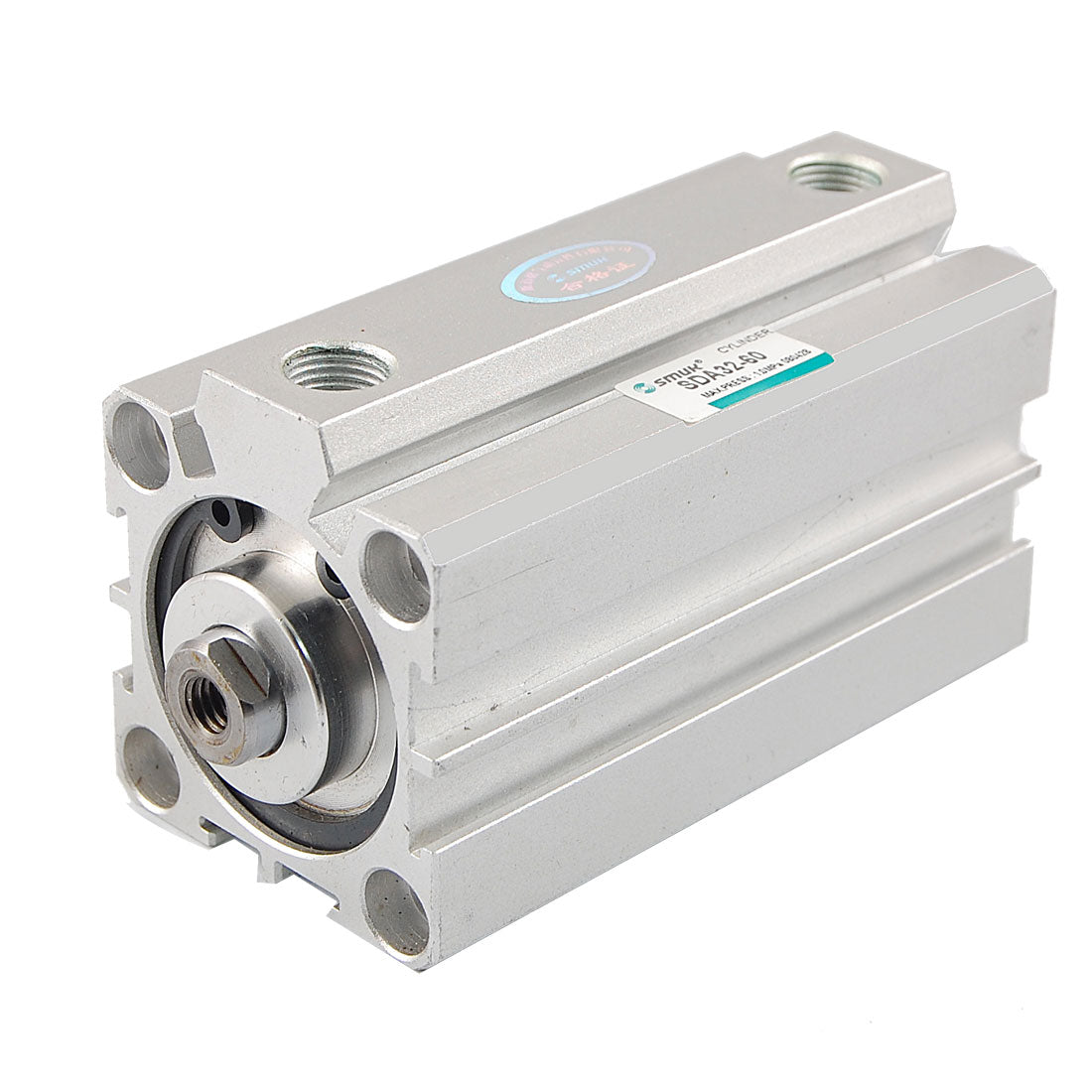 uxcell Uxcell SDA 32-60 32mm Bore 60mm Stroke Double Action Pneumatic Actuator Air Cylinder