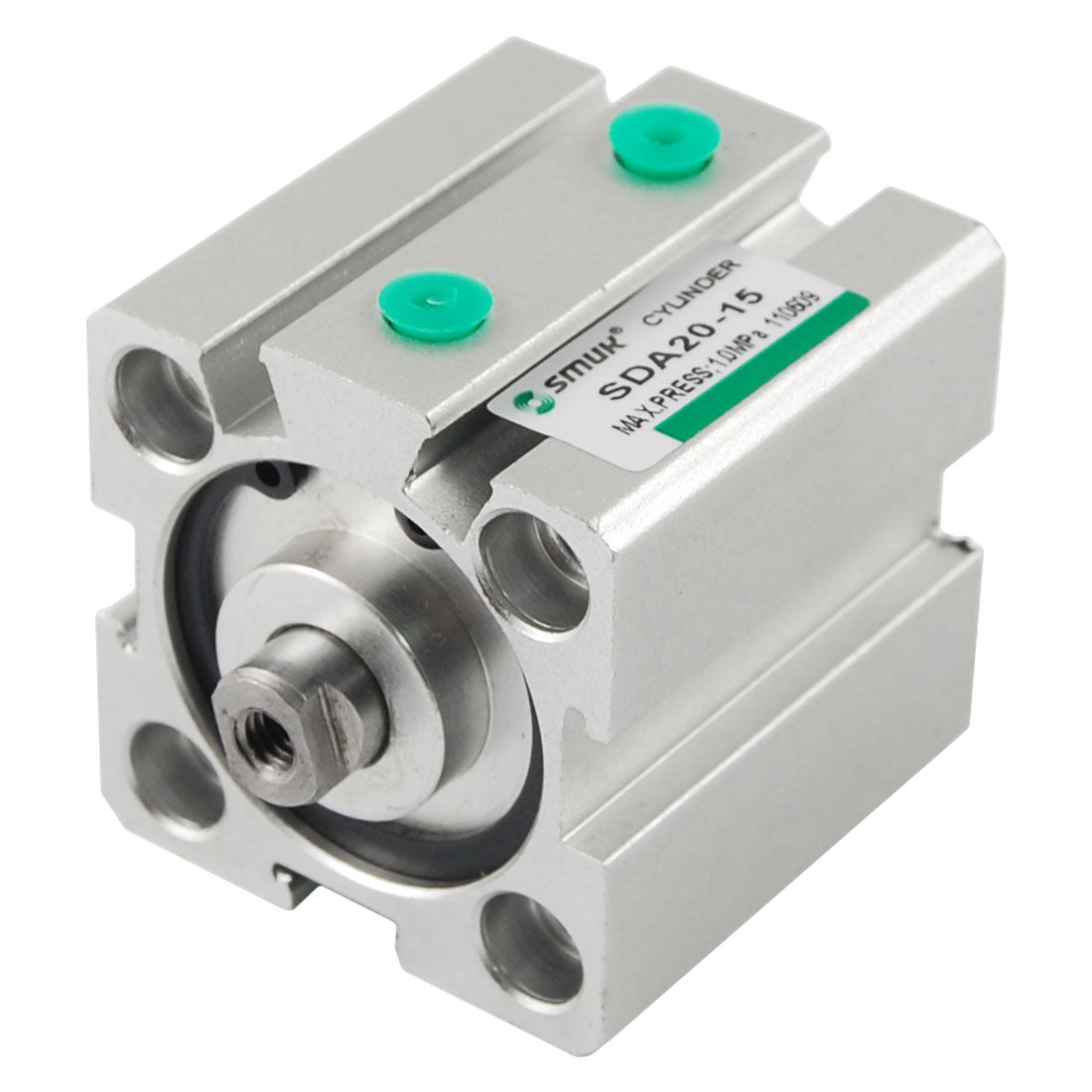 uxcell Uxcell 20mm Bore 15mm Stroke Compact Pneumatic Air Cylinder SDA
