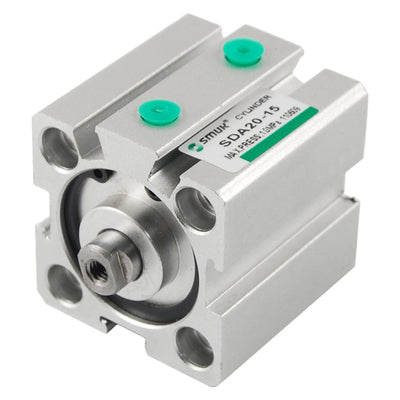 Harfington Uxcell 20mm Bore 15mm Stroke Compact Pneumatic Air Cylinder SDA