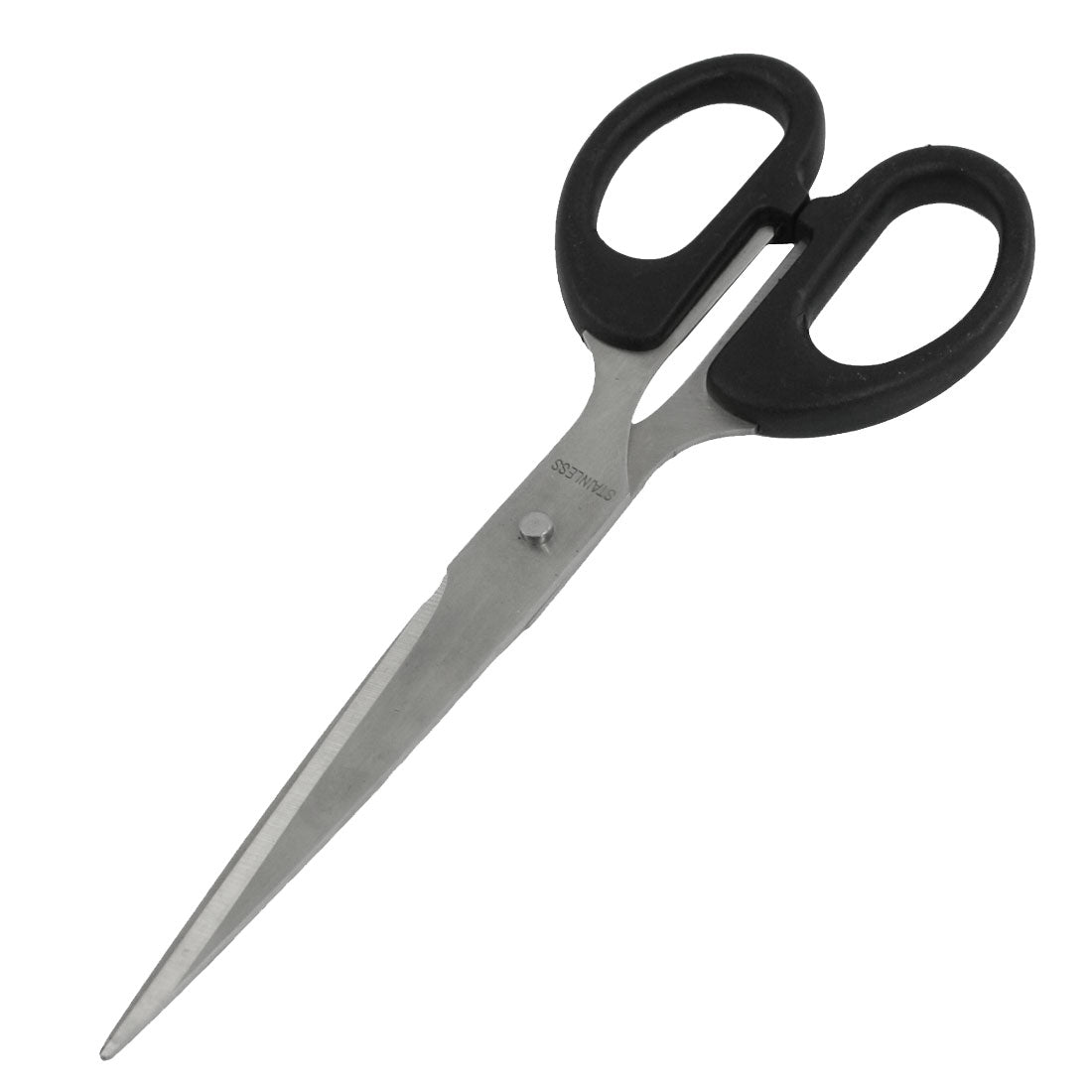uxcell Uxcell Tailor Hand Tool Black Plastic Handle 5.5" Long Scissors