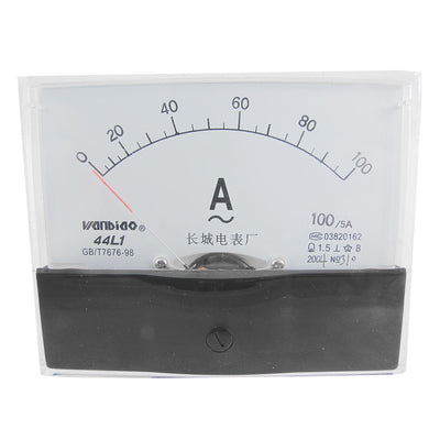 Harfington Uxcell AC 0-100A Analog Ammeter Current Panel Meter Gauge Tool