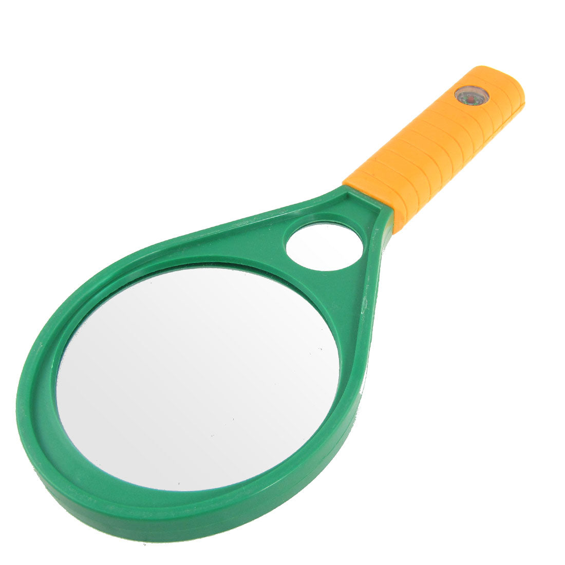 Harfington 90mm 3X Plastic Handle Double Glasses Magnifying Magnifier for Reading