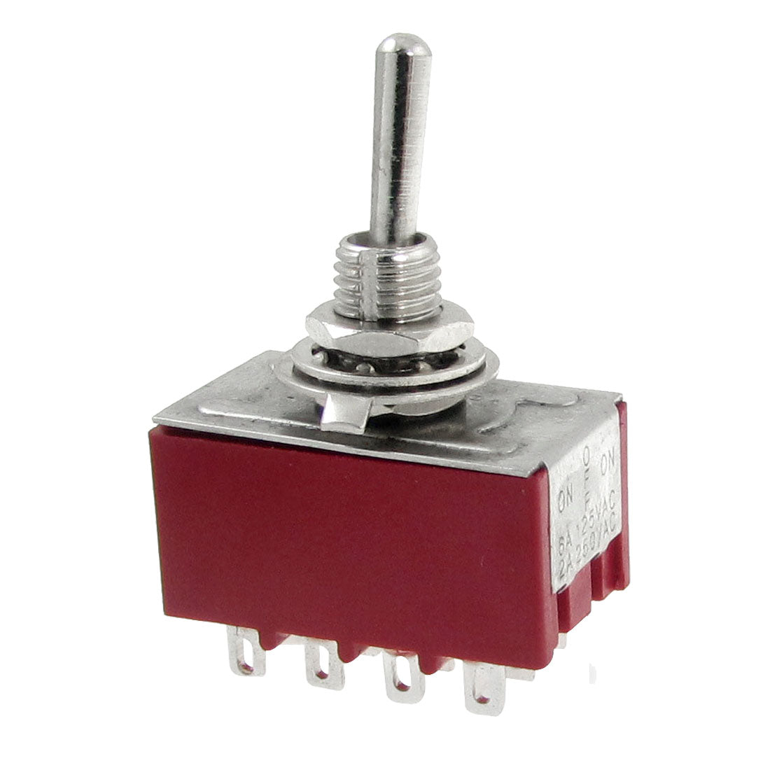 uxcell Uxcell AC 250V 2A 125V 6A ON/OFF/ON 3 Position 4PDT 12 Pins Toggle Switch