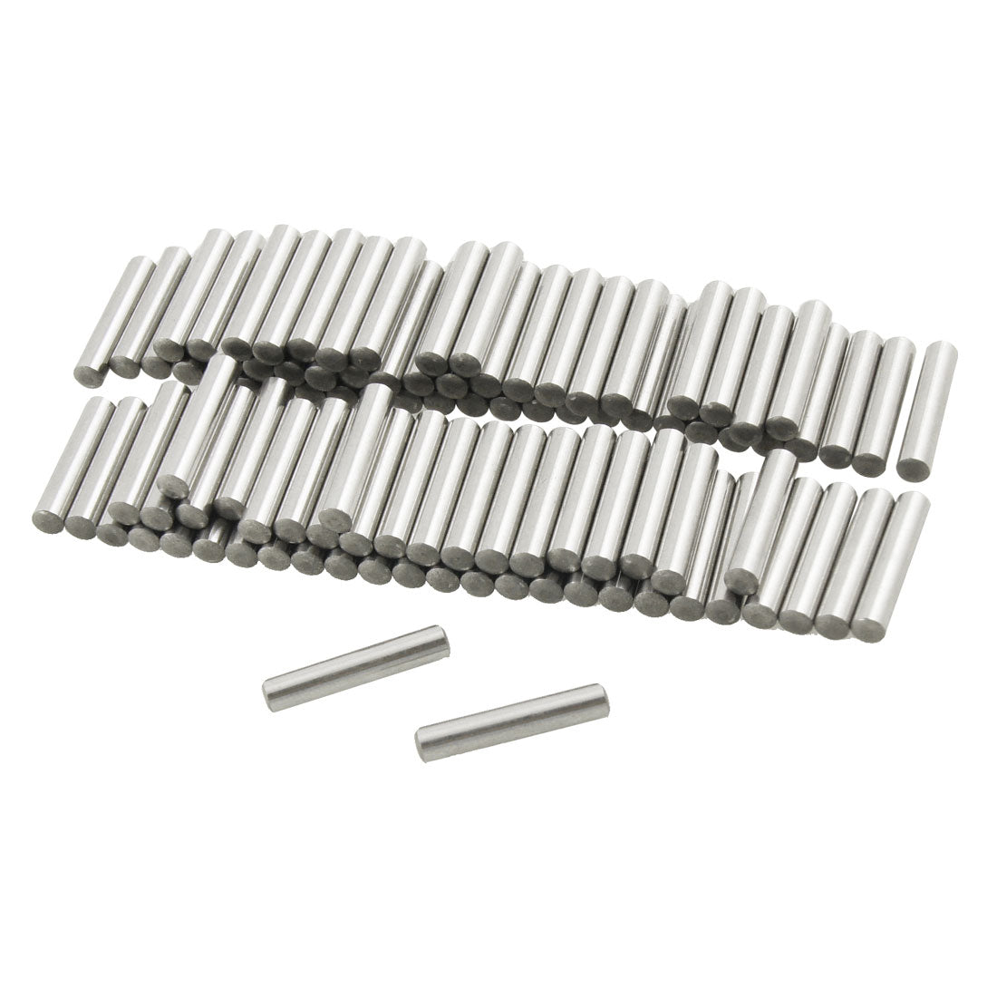 uxcell Uxcell 100 Pcs Stainless Steel 2.8mm x 15.8mm Dowel Pins Fasten Elements