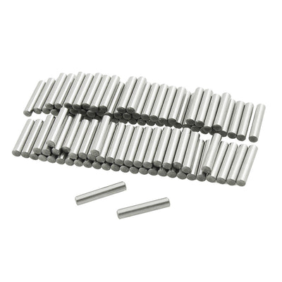 Harfington Uxcell 100 Pcs Stainless Steel 3mm x 15.8mm Dowel Pins Fasten Elements