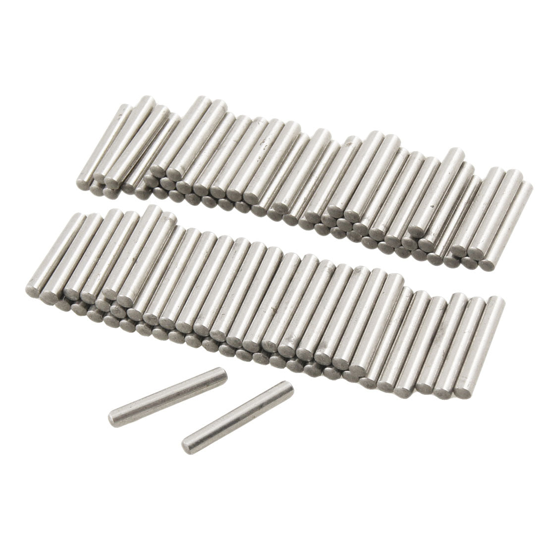uxcell Uxcell 100 Pcs Stainless Steel 2.6mm x 15.8mm Dowel Pins Fasten Elements