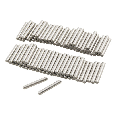 Harfington Uxcell 100 Pcs Stainless Steel 2.6mm x 15.8mm Dowel Pins Fasten Elements
