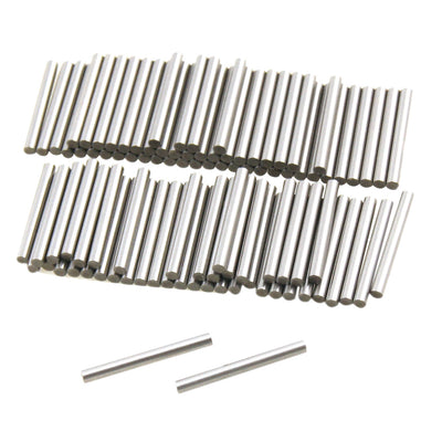 Harfington Uxcell 100 Pcs Stainless Steel 1.8mm x 15.8mm Dowel Pins Fasten Elements