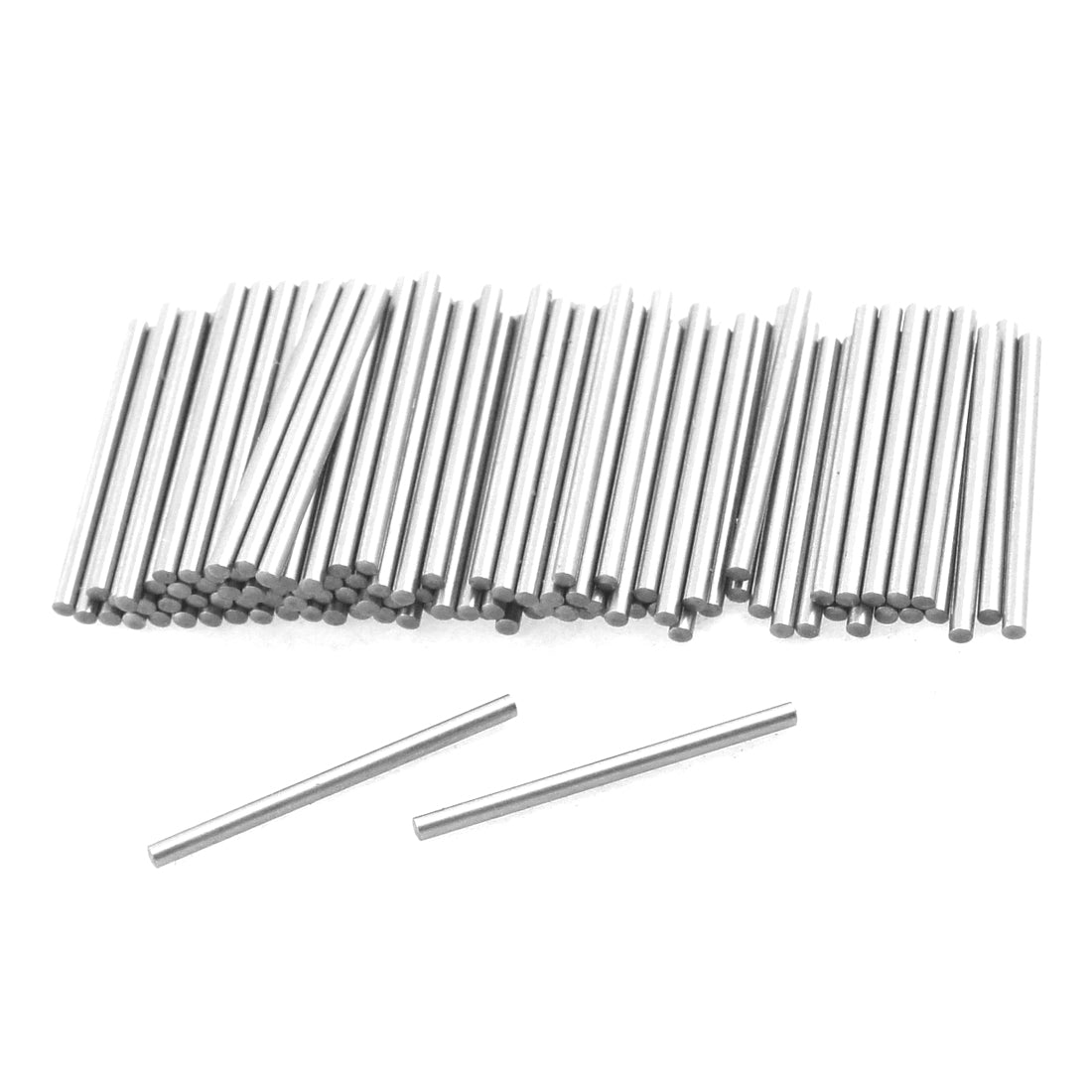 uxcell Uxcell 100 Pcs Stainless Steel 1mm x 15.8mm Dowel Pins Fasten Elements