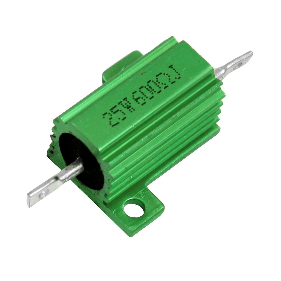 uxcell Uxcell 5% 600 Ohm 25 Watt Green Aluminum Housed Clad Wirewound Resistor