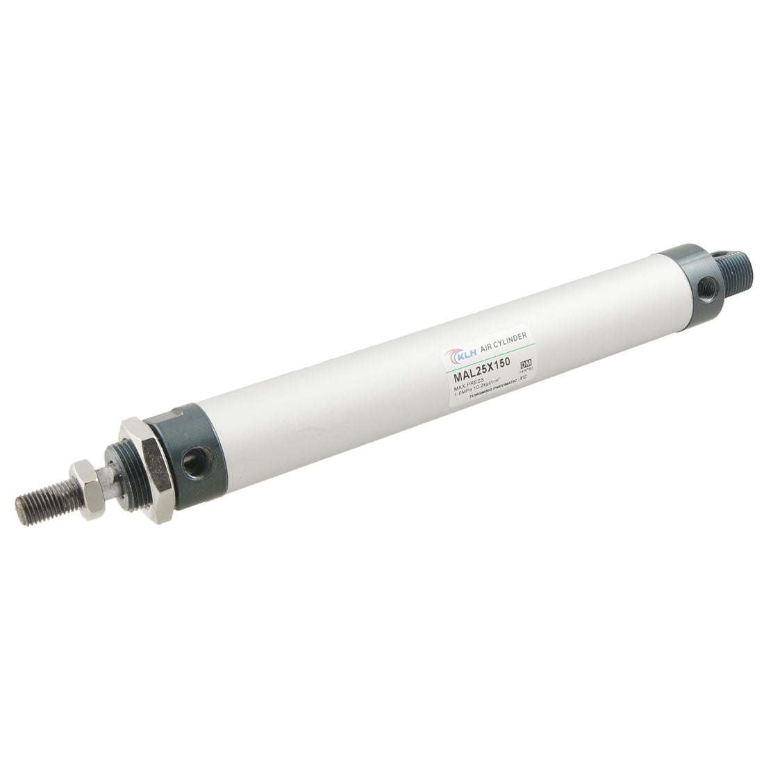 uxcell Uxcell MAL25x150 25mm Bore 150mm Stroke Single Rod Pneumatic Air Cylinder