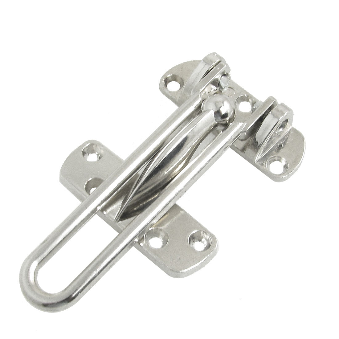 uxcell Uxcell Home Hardware Silver Tone Metal Security Buckle Door Guard Lock