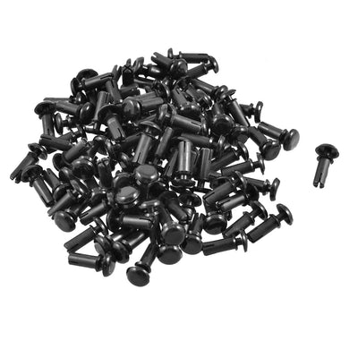 Harfington Uxcell 100 x Disassemble Nylon Push Rivets Fasteners for 7.5-8.5mm Thick Panel