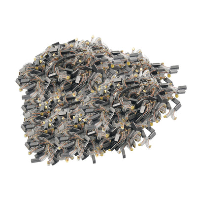 Harfington Uxcell 200 Pcs 4mm x 6mm x 12mm Electric Motor Carbon Brushes