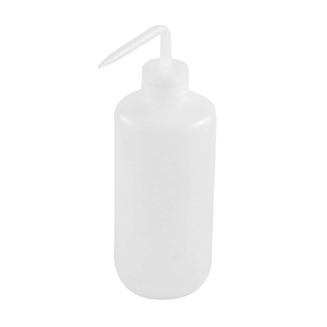 uxcell Uxcell Bent Tip 500mL Capacity Shampoo Cylinder Low-density Polyethylene Squeeze Bottle