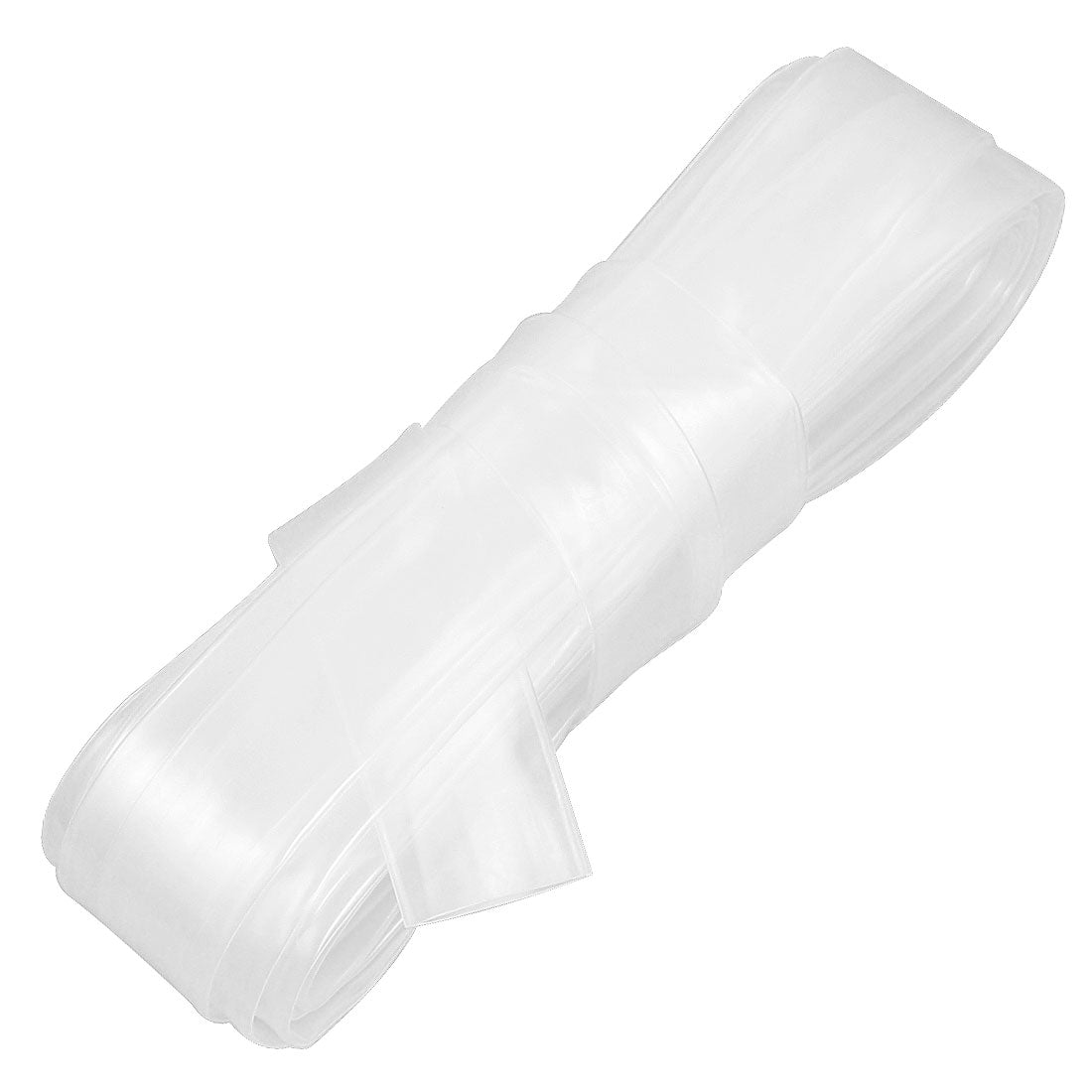 uxcell Uxcell Ratio 2:1 20mm Dia Clear Polyolefin Heat Shrinkable Tube 8M 26.2Ft