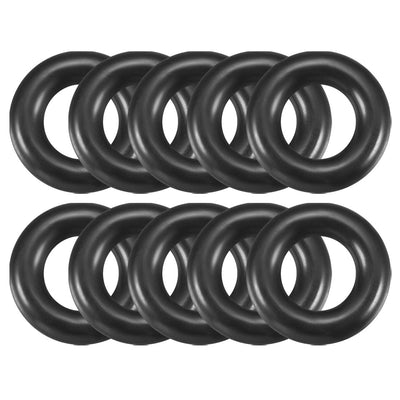 uxcell Uxcell 10 Pcs 14mm x 3.5mm x 7mm Mechanical Rubber O Ring Oil Seal Gaskets