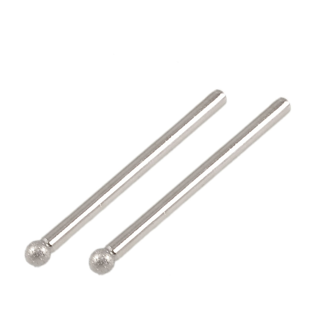 uxcell Uxcell 2pcs 3mm x 4mm Dia Spherical Head Diamond Bit Mounted Point