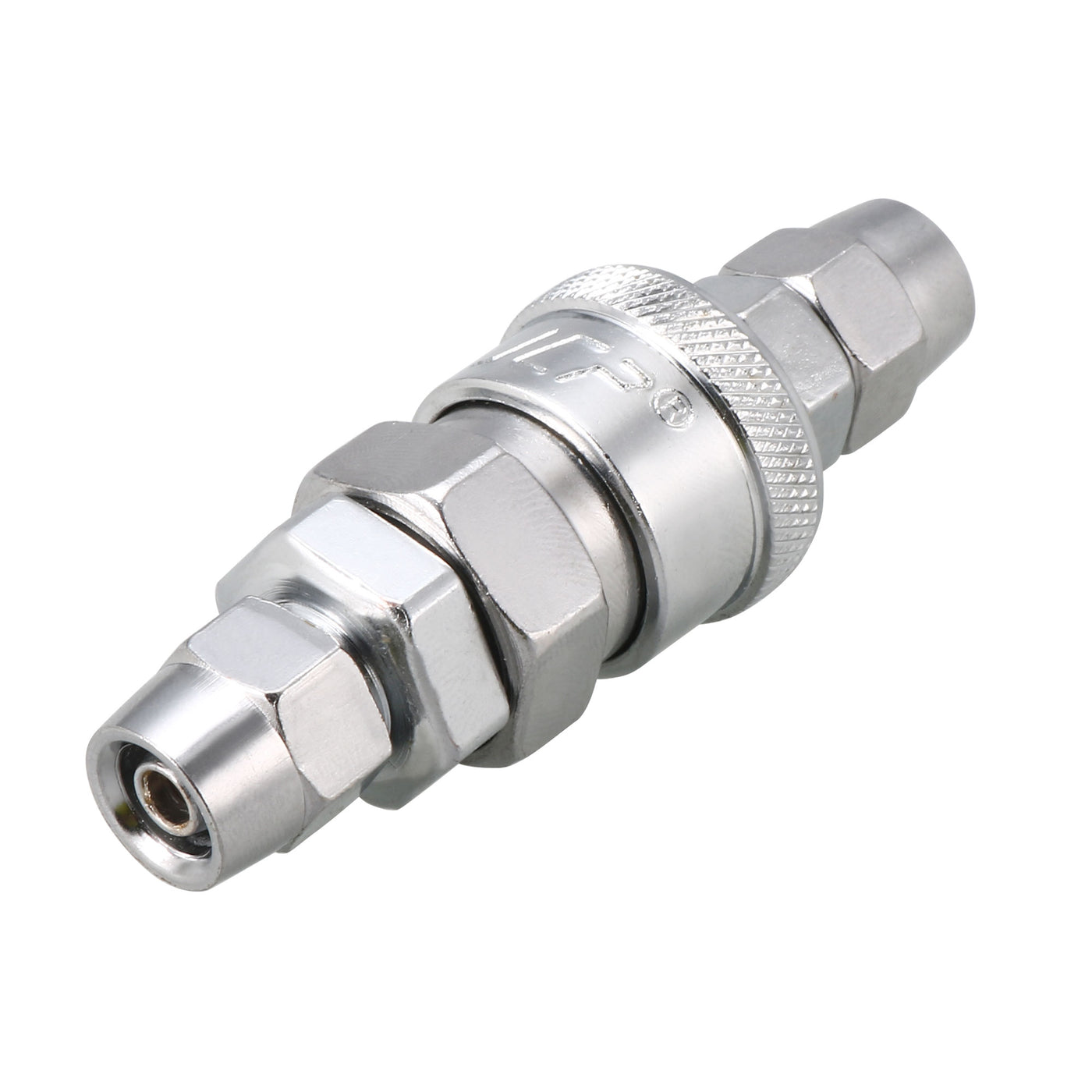 uxcell Uxcell 5mm x 8mm Pneumatic Air Hose Quick Fitting Connector Coupler Connector Adapter