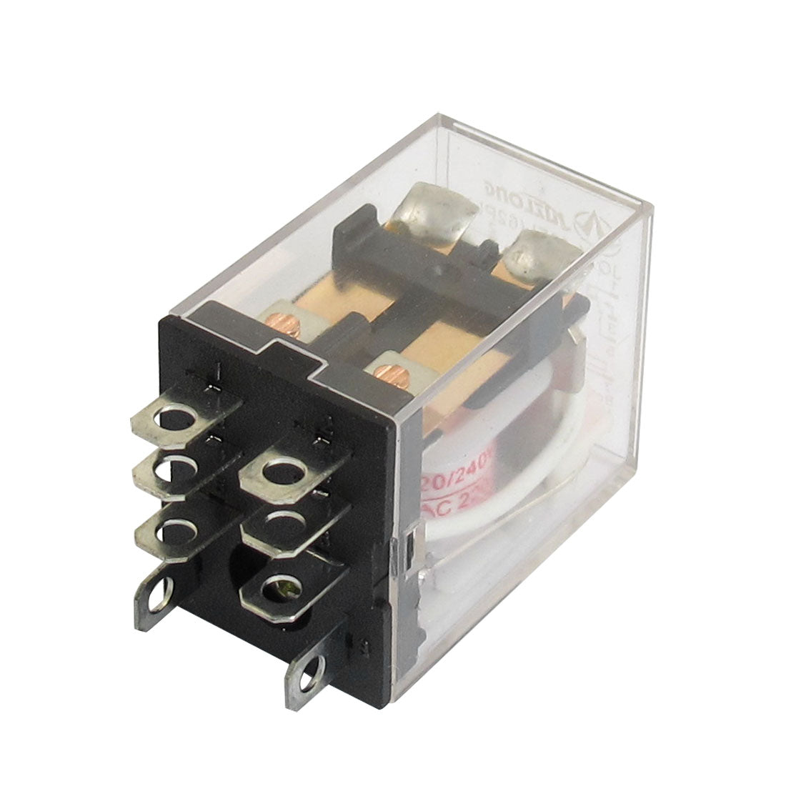 uxcell Uxcell AC 220V/240V Coil 8 Pin DPDT Power Electromagnetic Relay 220VAC 7.5A 28VDC 10A