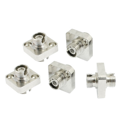 Harfington Uxcell 5 Pcs Fiber Optic Mating Adapter FC Female to Female Connector